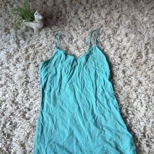 Forever 21 Teal essential basics casual wear super soft comfortable Tank Top